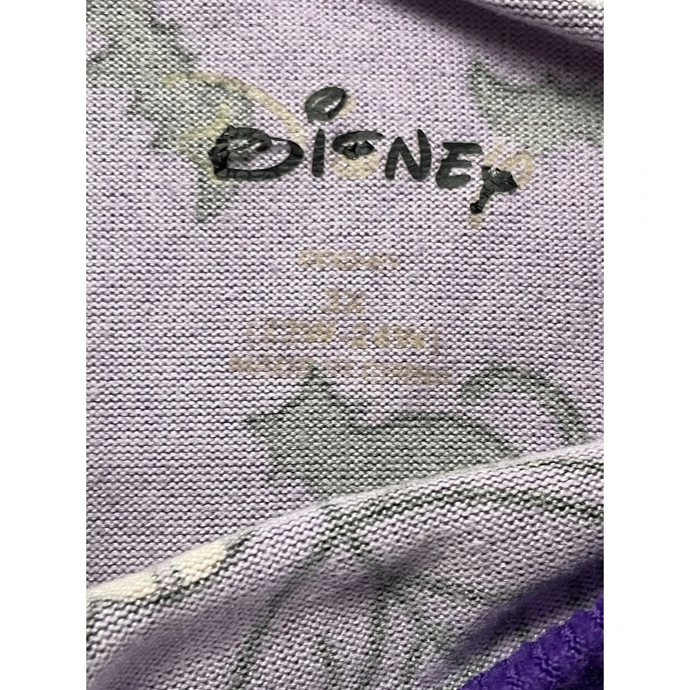 Disney Halloween PJ Top Women's 3X (22w-24w) Purple Lilo + Stitch Shirt Lounge - Picture 5 of 10